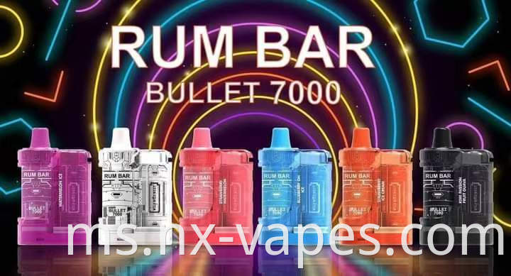 Rum Bar Bullet 7000 5